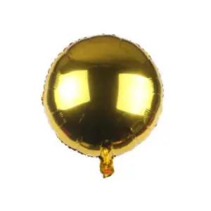 화려한 칼라 파티장식 원형은박풍선 안터지는 꾸미기 어린이집 벌룬