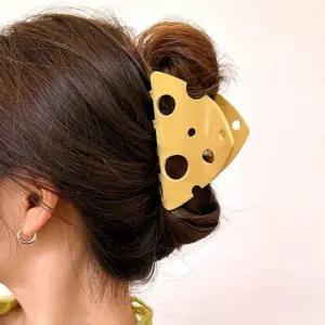 빅 헤어 집게핀 머리핀 고정 올림 머플러