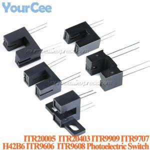 20피스/2피스 IR 적외선 광전 스위치 센서 슬롯 광 ITR20005 ITR9909 ITR9707 H42B6 ITR9606