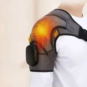 전기온열 마사지기 패드 승모근 찜질 온열 찜질기 회전근개 어깨 숄더 충전식 안마용품