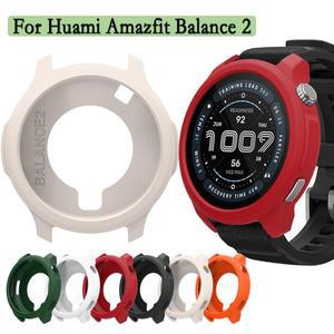 Huami Amazfit Balance 2 시계 쉘 케이스 부드럽고 내구성이 뛰어난 실리콘 중공 보호