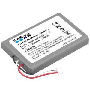 PS5 컨트롤러용 교체용 배터리 충전식 내장 리튬 DualSense 게임 2500mAh 3.7V