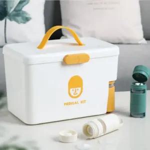 구급상자 가정용 약통 보관함 케이스 투인원 망고비상구가방 휴대용파우치 응약 보치 응가방 구가방 가방