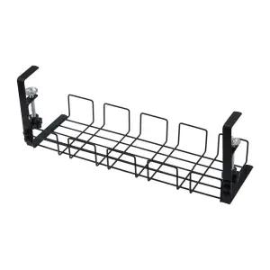 무타공 멀티탭 정리 선반 데스크 고정 거치대전선 선정리 콘센트함 컴퓨터선 케이스 정리함