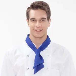 쿨샵 원색 주방 조리복 면 스카프 쉐프조리복 코발 조리모자 조리복 조리모