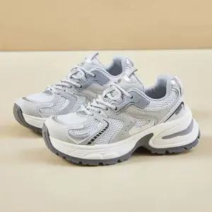 여성 매쉬 어글리 스포티 캐주얼 스타일 스니커즈