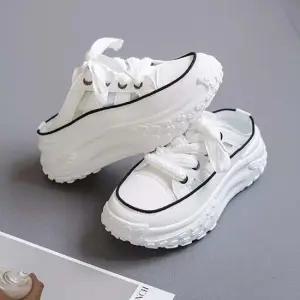 캐주얼슈즈 여성 통굽 캐주얼 어글리 슈즈 뮬 스니커즈 어글리슈즈