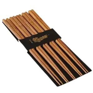 건아 옷칠 나무 젓가락 5p 이쁜젓가락 나무젓가락 스폰지수세미 부억수세미