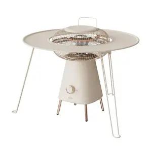 썬히터 전기 난로 라운드 테이블