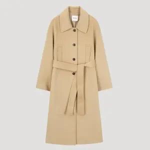 [롯데백화점]시스티나 울 벨티드 핸드메이드 롱 맥코트 AWHCTO41050