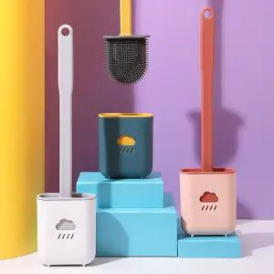 실리콘변기솔 변기브러쉬 변기솔 욕실청소솔 화장실청소용품