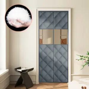 냉기차단 패딩 자석 커튼 현관 바람막이 비닐 외풍 차단 방한 단열