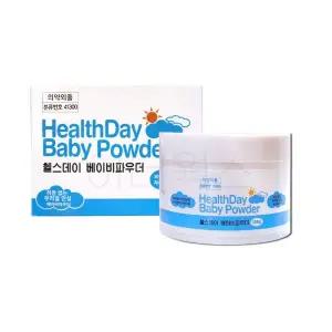 헬스데이 베이비 파우더 100g 땀띠분 겨드랑이 사타구니 습진
