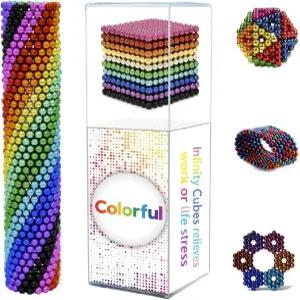 인피니티 큐브 1000개 직장이나 생활에서 오는 스트레스를 해소하고 언제든지 자석 슬라임 장난감 퍼티