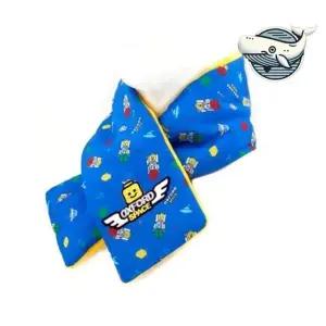 (옵션 블루)겨울 아이용 따뜻한 넥워머 목도리 부드러운 넥워머 목토시 방한 기모 겨울 목워머