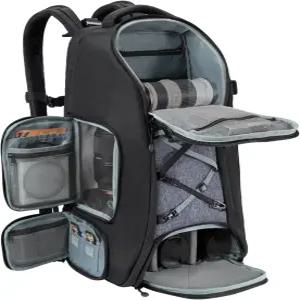 K F 컨셉 카메라 백팩 사진작가용 30L 대용량 레인커버 및 캐논/니콘/소니/DJI 매빅 드론 여행에 적합한