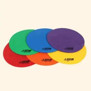 논슬립마커 원마커 체육 놀이 마커 6개 체육교구 체육용품 건너뛰기 징검다리놀이