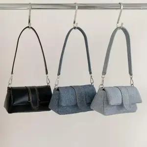 포올 레더 데님 토트 숄더백 FA260 (3color) WF070C7