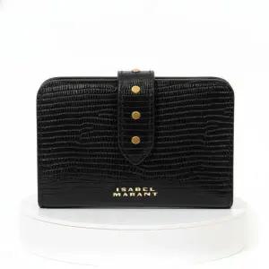 [이자벨마랑]ISABEL MARANT 26SS OSKAN 엠보싱 지갑 MP0090FA D1C26M 01BK 832520