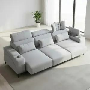 미노 모션소파 전동 리클라이너 4인용 패브릭 기본형 [무료배송]