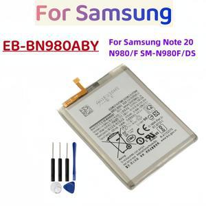 호환 EB-BN980ABY 삼성 갤럭시 노트 20 배터리 + 무료 도구용 4300mAh 교체