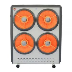 미래테크원 전기온풍히터 MR-4000 4구 가정용 사무실 업소용 전기난로 보조난방기구