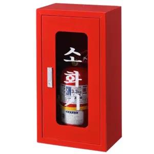 학교 호텔 빌딩 관공서 사무실 안전잠금 1구 철제 소화기보관함 보호구함