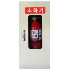 학교 공공 기관 건물 국내산 철제 잠금 소화기 보관함 1구 20x20x50 실험실
