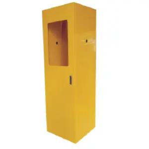학교 공공 기관 LPG 가스용기 철제 1구 잠금 보관함 40x43x120cm 안전용품