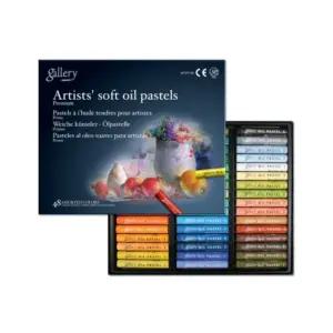 프리미엄 48색 소프트오일 전문가용 크레파스