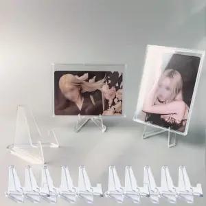 미니 아크릴 포카 거치대 탑로더 액자받침 이젤스탠드