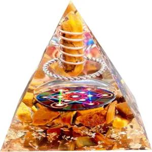 스트레스 감소 균형 차크라 명상의 행운 부와 의 축적을 위한 새펠드 크리스탈 컬럼 오르고나이트 피라미드