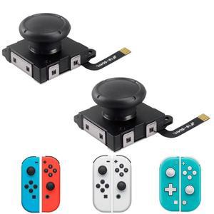 [호환품]닌텐도 호환 스위치 호환/라이트/OLED 컨트롤러용 홀 이펙트 조이스틱 2개 엄지 스틱 아날로그 드