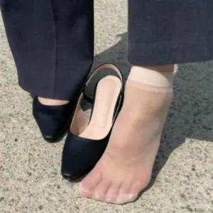 발목 스타킹 살색 5켤레 발목스타킹양말 여성삭스