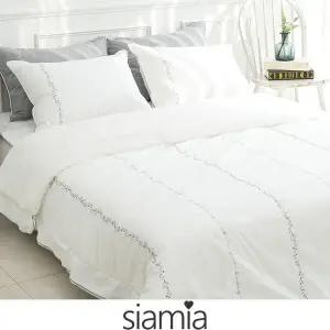 [시아미아]윤스홈 리타 60수순면 모달100 호텔식 차렵이불 퀸(특대형)