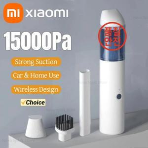 Xiaomi 15000Pa 무선 진공 청소기 강력한 흡입 휴대용 핸드 자동차 홈 미니 기계