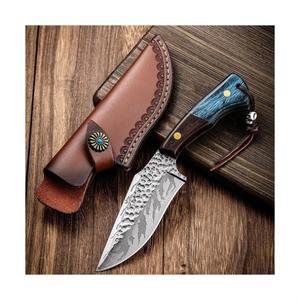 흑단 우드 캠핑 단조 나이프 등산칼 P8