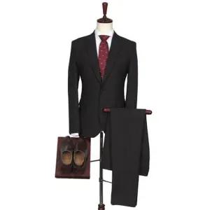 심플 베이직 블랙 수트, 투버튼 디자인, 수트서플라이, 점프수트, 섹시수트 포함