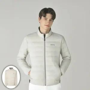 [헤지스골프]남성 에센셜 경량 다운 점퍼 베이지 HUJU5D902I1_s