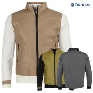 페라어스 남성 울혼방 니트 방풍 패딩 골프점퍼 GCOW54R6483