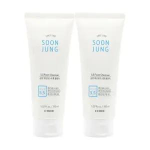 에뛰드 순정 약산성 5.5 폼클렌저 150mlx2개