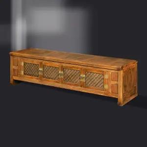 고전 원목 빗살 6자 서랍문갑