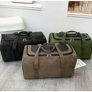 보스턴가방 대형 빅사이즈 보스턴백 여행용 천여행 옷가방 캔버스 천데일리 수납넉넉 가벼운백