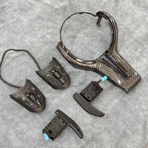 BMW F10 스티어링 휠 커버 키트 F48 M3 550D 328M 리모트 크루즈 컨트롤 속도 스위치 시프트 패들