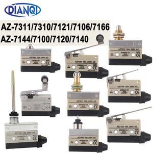마이크로 스위치 이동 제한 직선형 90 도 롤러 레버, 10A 250VAC AZ-7144 7310 7166