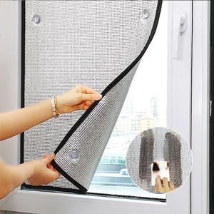 창 차양 필름 보호 패드 알루미늄 호일 자외선 햇빛 방 절연 음영 보드 정보