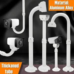 범용 보안 CCTV 카메라 벽 천장 장착 브래킷 Duckbill 헤드 360 학위 조절 모니터링 텔레스코픽
