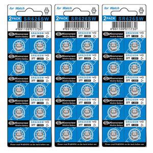 2-100Pcs AG4 SR626SW 시계 배터리 LR626 SR626 626SW 377A V377 미니 손전등 장난감 온도계에 대 한 1.5V 버튼 셀 배터리