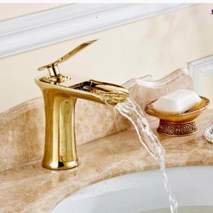 세면대 폭포 원홀 세트 필러 폭포수수전 투피스 LCD 인테리어 청동 주입