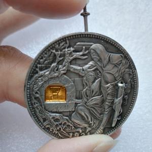 활성 메커니즘 동전 호보 니켈 성배 이동식 검 모건 달러 크리 에이 티브 선물